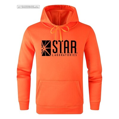Flash Star Lab Labs, culoare neagră, hanorac pentru bărbați, noutate, Star Laboratorles, hanorace, pulover, haine pentru bărbați