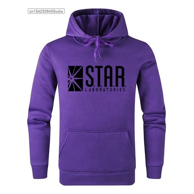 Flash Star Lab Labs, culoare neagră, hanorac pentru bărbați, noutate, Star Laboratorles, hanorace, pulover, haine pentru bărbați