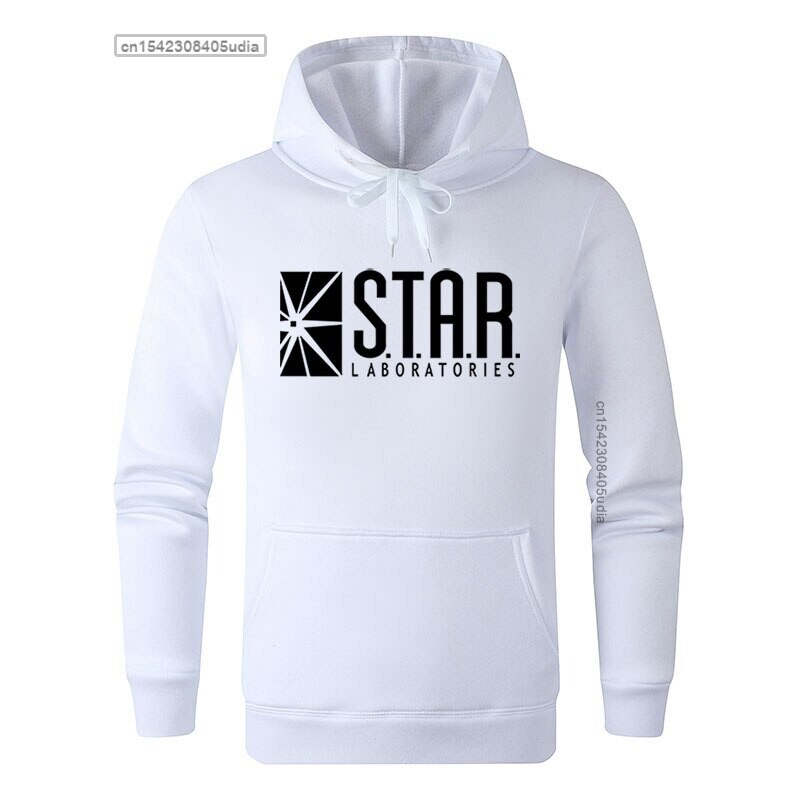 Flash Star Lab Labs, culoare neagră, hanorac pentru bărbați, noutate, Star Laboratorles, hanorace, pulover, haine pentru bărbați