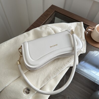 Ženske torbe na rame preko ramena PU kožne ženske torbe ispod pazuha Jednobojne male torbe s gornjom ručkom Torbice Ženske dnevne torbice