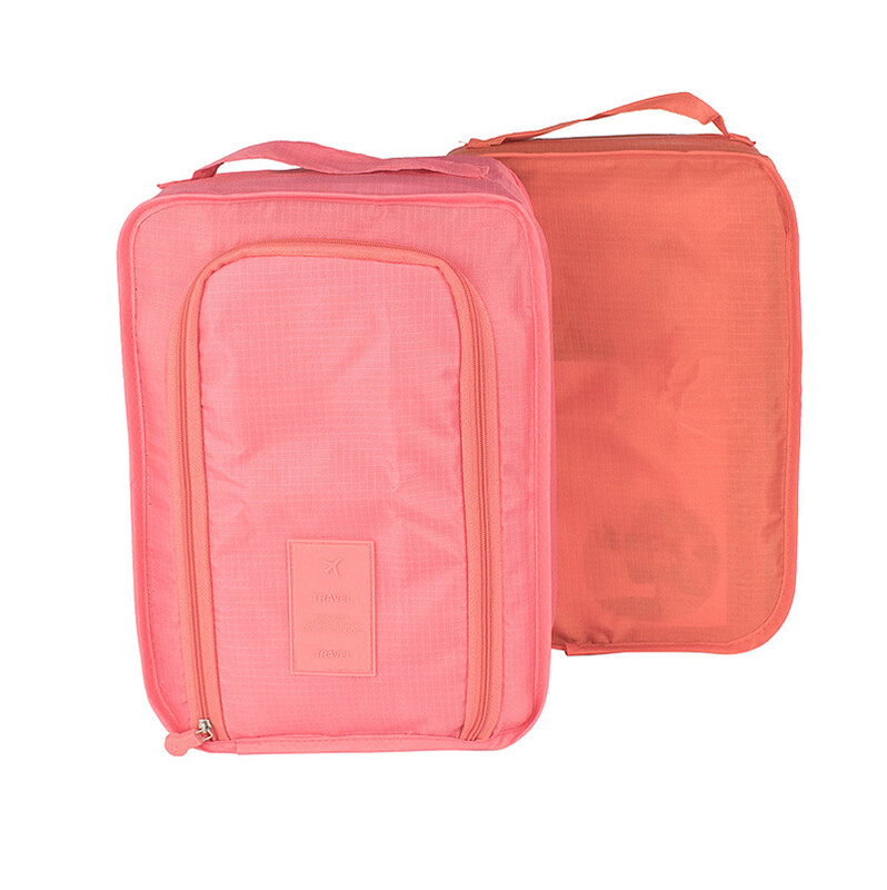 Genți portabile multifuncționale pentru pantofi, pliante din nailon, geantă de depozitare rezistentă la praf, pantofi, organizator de haine, pentru călătorie, pentru depozitare în aer liber.