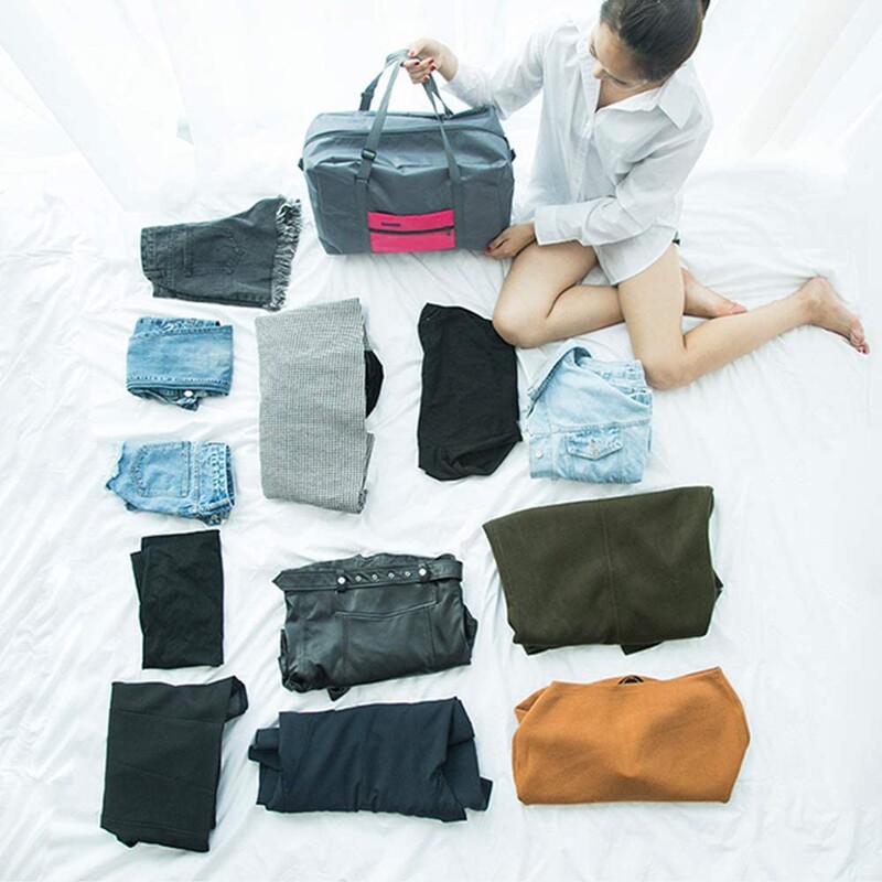 Duffel Bag 32L Airlines Geantă cabină sub scaun 45x35x20 Geantă de spital pliabilă Geantă de noapte pentru femei și bărbați Geantă de mână de călătorie