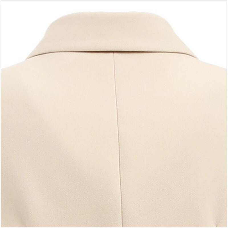 Uski ženski kaput 2024. Proljeće Jesen Nova jakna Ženski ležerni nepravilan modni temperamentni sako sa tankom podstavom Ženski