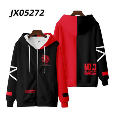 Anime Date A Live Girl Tokisaki Kurumi Nightmare Hanorac pentru femei Bărbați Hanorac cu glugă y2k Casual Băiat fete copii Jachete Mantoane