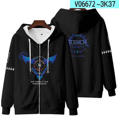 Anime Date A Live Girl Tokisaki Kurumi Nightmare Hanorac pentru femei Bărbați Hanorac cu glugă y2k Casual Băiat fete copii Jachete Mantoane