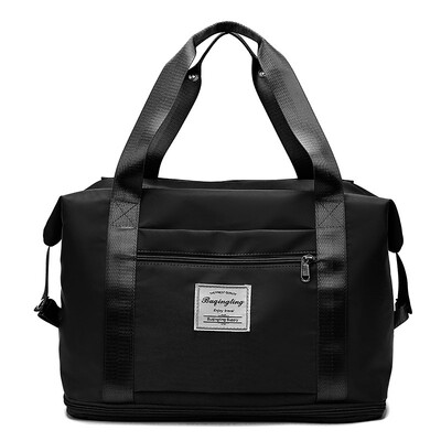 Putne torbe s dvostrukim leđima velikog kapaciteta, torba s organizatorom prtljage, ručna torba, vodootporna sklopiva torba za pohranu putne odjeće