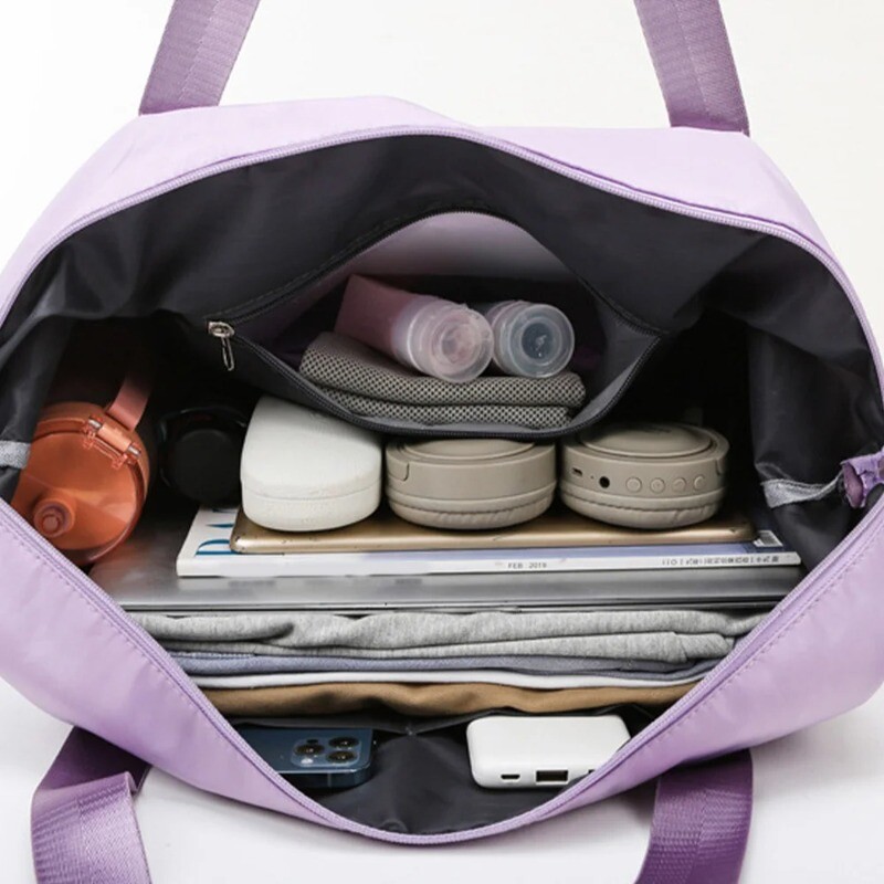 Putne torbe s dvostrukim leđima velikog kapaciteta, torba s organizatorom prtljage, ručna torba, vodootporna sklopiva torba za pohranu putne odjeće