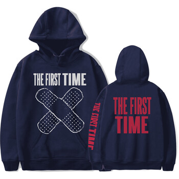 The Kid Laroi Merch Hoodies The First Time Band-Aid Жени Мъже Ежедневен суичър с дълъг ръкав Модни дрехи