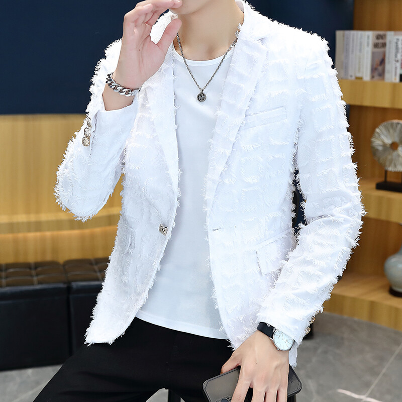 Înaltă calitate, noua versiune coreeană, costum mic, adolescenți, tricot, flux, suger, haină ocazională, subțire, modă, un singur blazer.