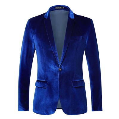Jesensko i zimsko muško baršunasto elegantno odijelo Ležeran široki kroj Jakna s jednim gumbom Odijelo za vjenčanje mladoženje Poslovni sako Muški