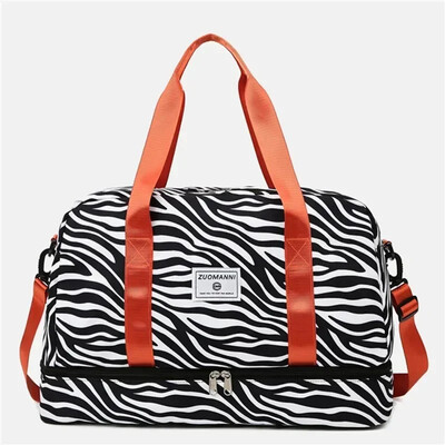 Dzīvnieku raksta plecu soma Ceļojumu uzglabāšanas soma