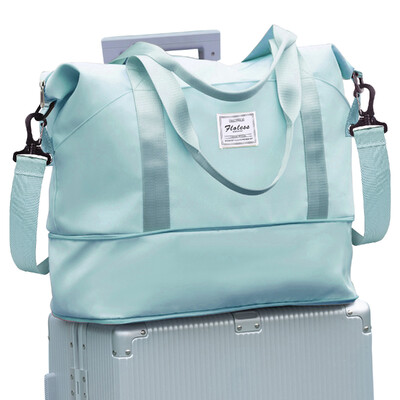 Geantă de voiaj, geantă sport pentru femei, geantă de sport pentru fitness, geantă de cabină Ryanair 40x20x25 Bagaj de mână, geantă de umăr pentru weekend geantă de călătorie