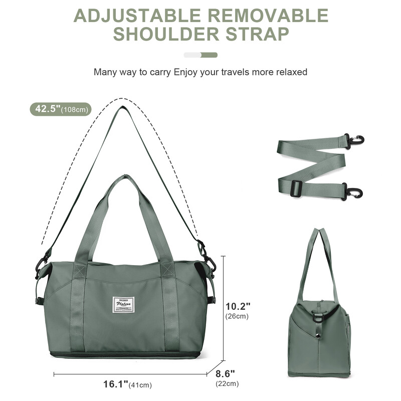 Geantă de voiaj, geantă sport pentru femei, geantă de sport pentru fitness, geantă de cabină Ryanair 40x20x25 Bagaj de mână, geantă de umăr pentru weekend geantă de călătorie