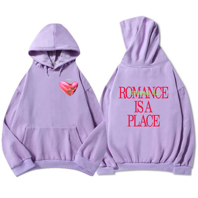Hanorace Romance Is A Place Rock Band Fontaines DC Hanorace Hip Hop Pulovere cu glugă de iarnă Streetwear Hip Hop Graphic Hoodie