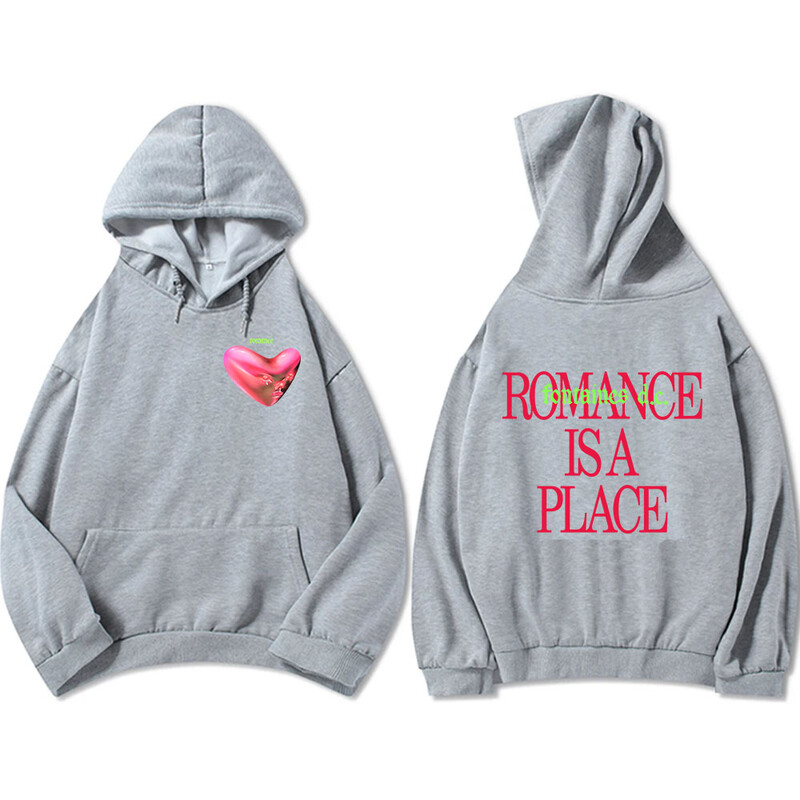 Hanorace Romance Is A Place Rock Band Fontaines DC Hanorace Hip Hop Pulovere cu glugă de iarnă Streetwear Hip Hop Graphic Hoodie