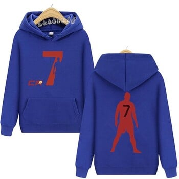 CR7 Hoodies Ανδρικά Γυναικεία Φούτερ Football Star Γραφικό γράμμα με στάμπα Νέου σχεδίου Πολυτελή Streetwear Πουλόβερ με κουκούλα