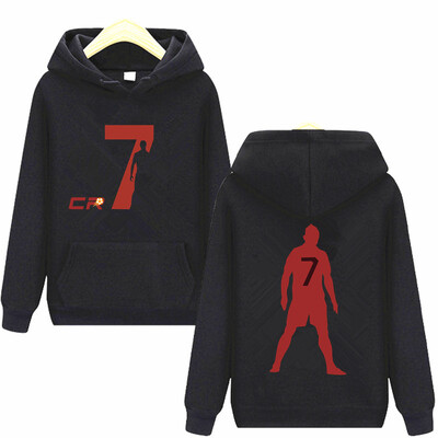 Hanorace CR7 Hanorace bărbați, femei, stea de fotbal, litere grafice imprimate, design nou, îmbrăcăminte de lux, pulovere, cămașă cu glugă