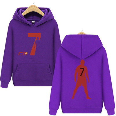 Hanorace CR7 Hanorace bărbați, femei, stea de fotbal, litere grafice imprimate, design nou, îmbrăcăminte de lux, pulovere, cămașă cu glugă