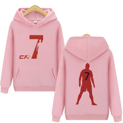 Hanorace CR7 Hanorace bărbați, femei, stea de fotbal, litere grafice imprimate, design nou, îmbrăcăminte de lux, pulovere, cămașă cu glugă