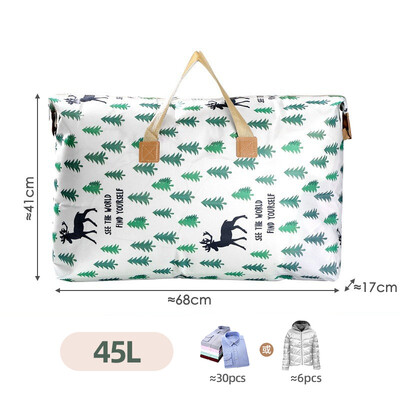 Vreća za pohranu popluna, torba za završnu obradu odjeće, poplun velikog kapaciteta, vodootporan i otporan na vlagu, torba za selidbu, torba za pakiranje