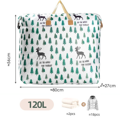 Vreća za pohranu popluna, torba za završnu obradu odjeće, poplun velikog kapaciteta, vodootporan i otporan na vlagu, torba za selidbu, torba za pakiranje