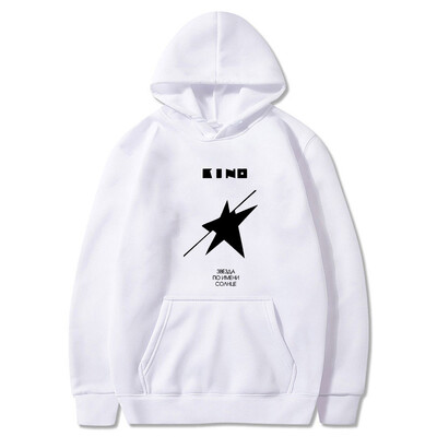 Legendara trupă de rock din Rusia Viktor Tsoi Kino A Star Named Sun Album Hanorac grafic Bărbați Femei Bumbac casual Oversized