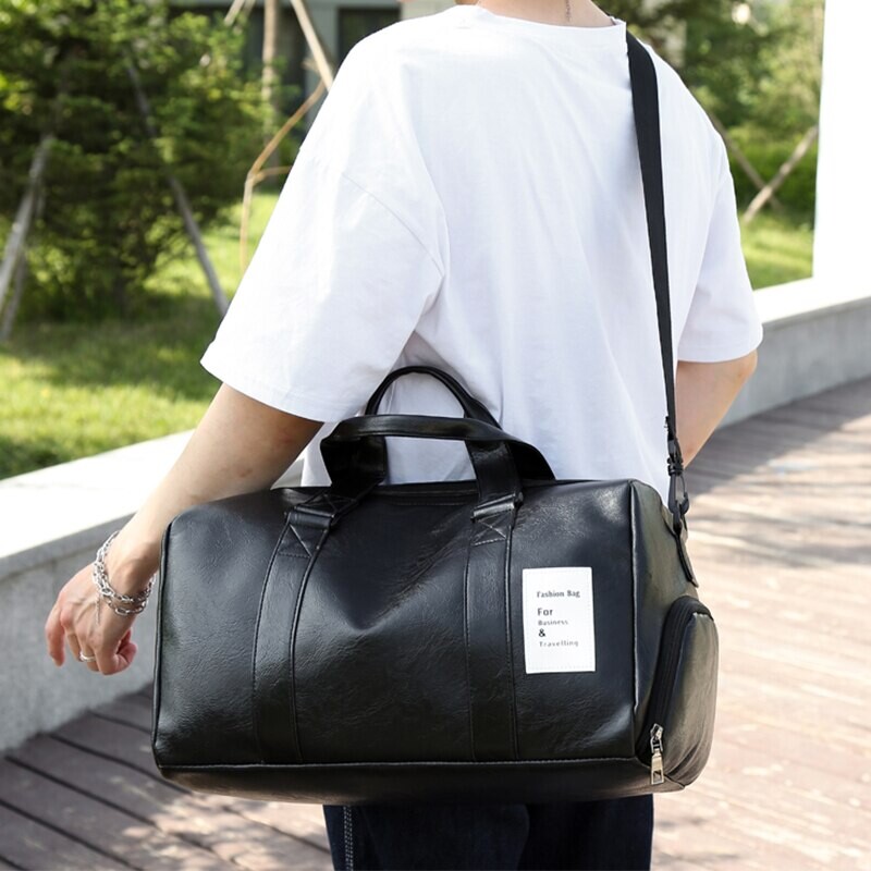 Retro nova kratka putna torba Sportska biciklistička PU vodootporna torba za fitness