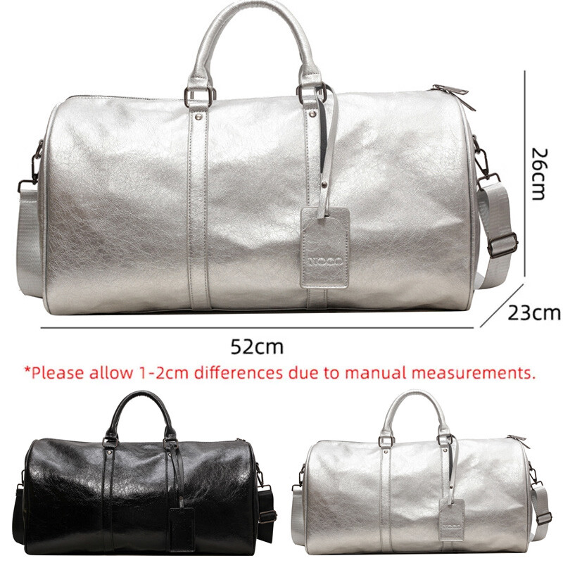 Ženska PU torba za fitnes Torba za teretanu Muška torba za slobodno vrijeme Sportska torba Na rame Crossbody Veliki kapacitet Plivanje Joga Putna torbica za vježbanje