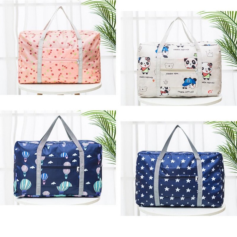 Liela ietilpība zem sēdekļa sieviešu rokassomu apģērbu organizators salokāma ceļojumu soma bagāžas soma bagāžas soma