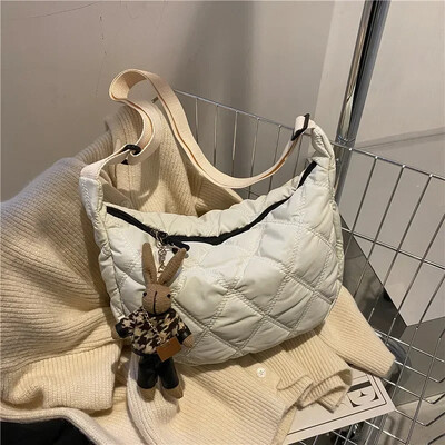 Izšūšanas Crossbody Somas sievietēm Lielas ietilpības rokassomas Plecu soma Sieviešu Populāra Mode Hobos Shopper Bag Sac