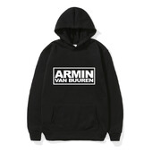 2024 Нов мъжки пуловер с качулка ARMIN VAN BUUREN Спортни памучни поларени мъжки пуловери Хип-хоп суичъри Мъжки качулка Ежедневно облекло