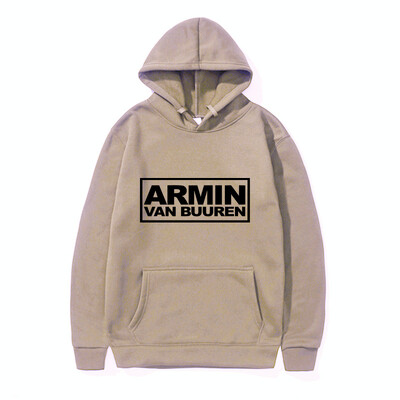 2024 Нов мъжки пуловер с качулка ARMIN VAN BUUREN Спортни памучни поларени мъжки пуловери Хип-хоп суичъри Мъжки качулка Ежедневно облекло