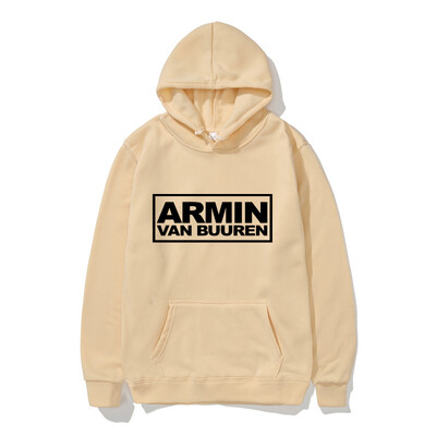 2024 Нов мъжки пуловер с качулка ARMIN VAN BUUREN Спортни памучни поларени мъжки пуловери Хип-хоп суичъри Мъжки качулка Ежедневно облекло