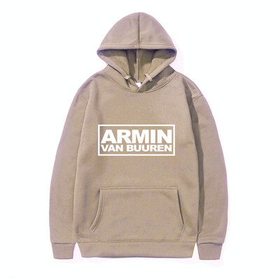 2024 Нов мъжки пуловер с качулка ARMIN VAN BUUREN Спортни памучни поларени мъжки пуловери Хип-хоп суичъри Мъжки качулка Ежедневно облекло