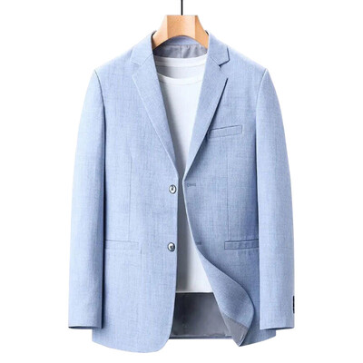 Nouă primăvară Bărbat Blazere Subțiri Costume Jachete Solid Business Costume Casual Paltoane Moda Bărbat Blazere Subțire Jachete Îmbrăcăminte pentru bărbați 4XL