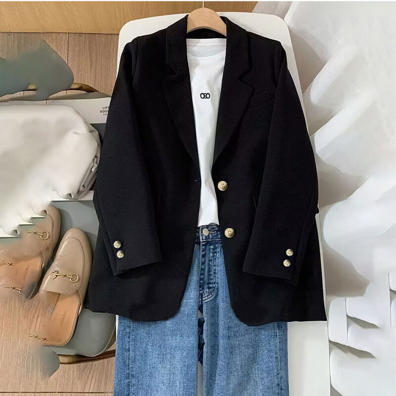 Eleganta oranža žakete sievietēm, jaka ar garām piedurknēm, ikdienas šaurs virsdrēbes, pavasara un rudens mode, 2023