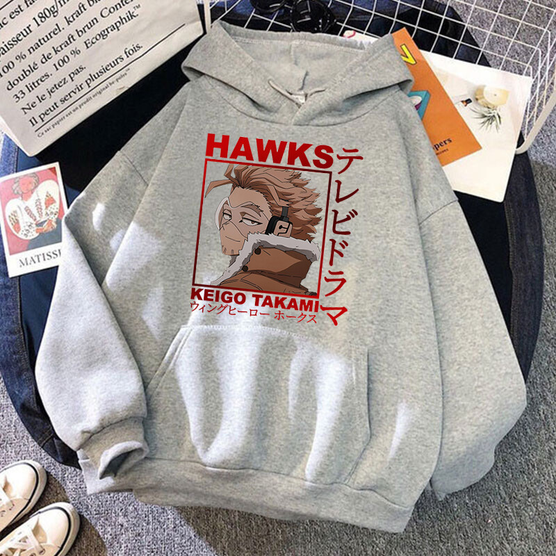 Hoodies s kapuljačom u stilu animea, muške/ženske majice s kapuljačom, ležerna majica s kapuljačom, osobnost, pulover, animacija, sportski stil, korejski par