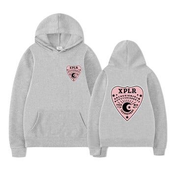 Sam and Colby XPLR Ouija Hoodie Памучен суитшърт Жени Мъже Модни пуловери с дълъг ръкав Зимни топли улични горнища