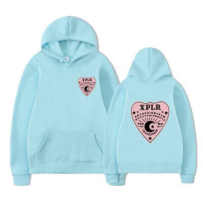 Sam and Colby XPLR Ouija Hoodie Pamučna majica s kapuljačom Žene Muškarci Modni puloveri dugih rukava Odjeća Zimske tople ulične majice