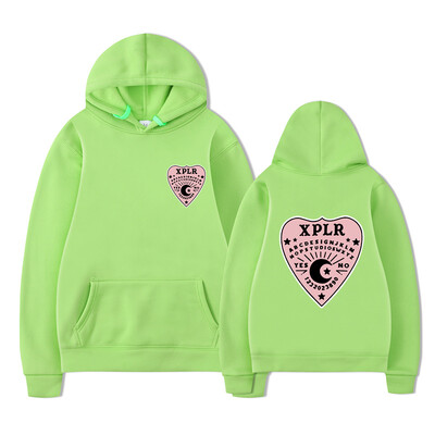 Sam and Colby XPLR Ouija Hoodie Pamučna majica s kapuljačom Žene Muškarci Modni puloveri dugih rukava Odjeća Zimske tople ulične majice