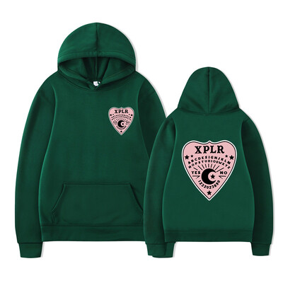 Sam and Colby XPLR Ouija Hoodie Pamučna majica s kapuljačom Žene Muškarci Modni puloveri dugih rukava Odjeća Zimske tople ulične majice