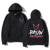 Muška_Ženska odjeća Rapper Rauw Alejandro Saturno Hoodies dugih rukava Ležerna majica s kapuljačom od flisa Sudadera Ropa Hombre Unisex