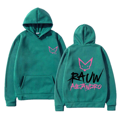 Muška_Ženska odjeća Rapper Rauw Alejandro Saturno Hoodies dugih rukava Ležerna majica s kapuljačom od flisa Sudadera Ropa Hombre Unisex