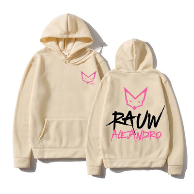 Muška_Ženska odjeća Rapper Rauw Alejandro Saturno Hoodies dugih rukava Ležerna majica s kapuljačom od flisa Sudadera Ropa Hombre Unisex