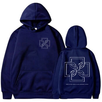 Ράπερ Duki Ameri Tour 2024 Hoodie Ανδρικά Γυναικεία Μόδα Hip Hop Άλμπουμ Vintage Φούτερ με κουκούλα Πουλόβερ με κουκούλα φλις μεγάλου μεγέθους