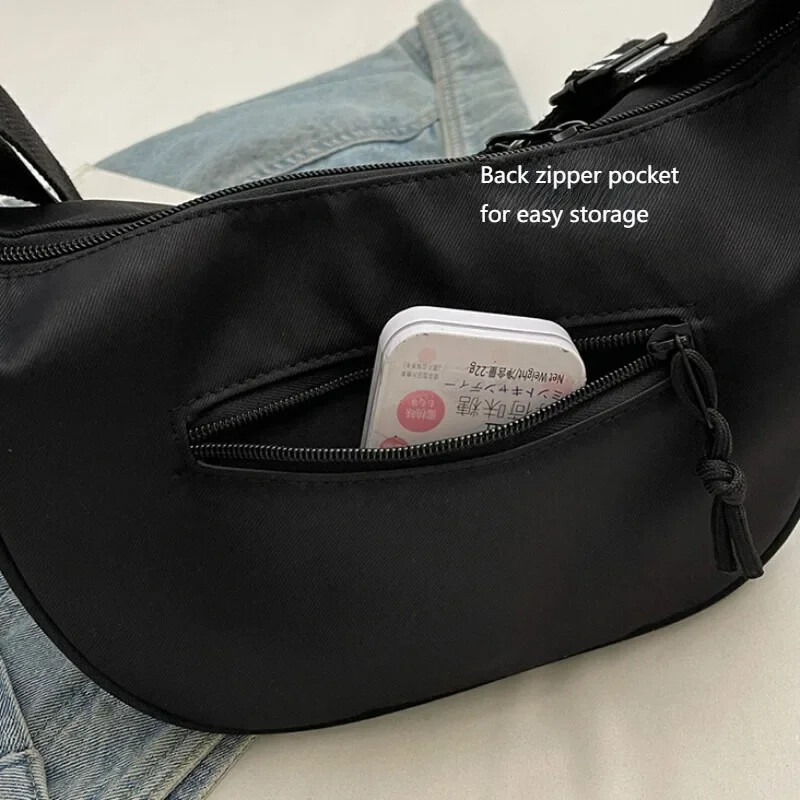 2025. gada jauna modes krustojuma soma, vienkārša, plata plecu siksnas dizaina viena plecu soma oriģinālā stila pārvietošanās klimpu sieviešu soma