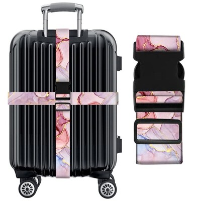 Cataramă pentru bagaje antifurt Cureaua încrucișată Împachetare reglabilă Ambalare Cureaua pentru bagaje Cureaua încrucișată Curele pentru valiză Piese pentru geantă Accesorii