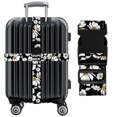 Cataramă pentru bagaje antifurt Cureaua încrucișată Împachetare reglabilă Ambalare Cureaua pentru bagaje Cureaua încrucișată Curele pentru valiză Piese pentru geantă Accesorii