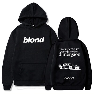 Hanorac Frank Ocean Blonde Album Frank Ocean White Ferrari Muzică pentru damă Harajuku Hanorac cu mânecă lungă unisex