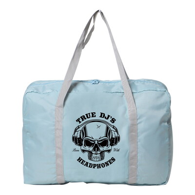 Geantă de călătorie cu imprimeu craniu Geantă unisex de mare capacitate Bagaj Genți de mână impermeabile pentru femei Depozitare haine Genți de călătorie pliabile din nailon